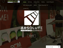 Tablet Screenshot of absoluteiandd.com